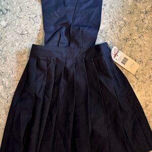French Toast Classic Navy Kids Girls 7 Jumper Dress School Uniform